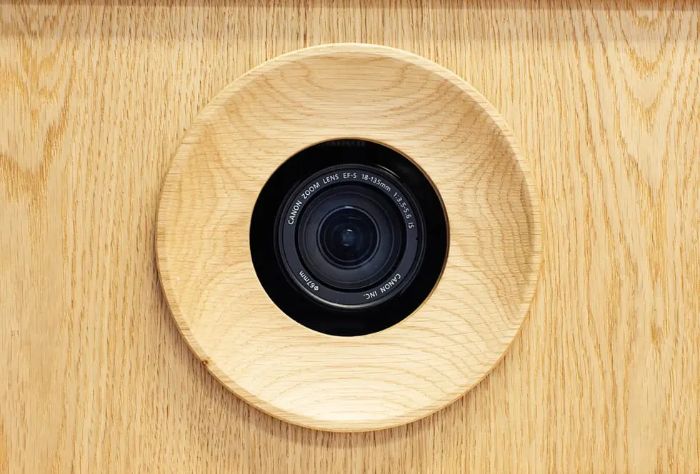 Professional DSLR camera setup