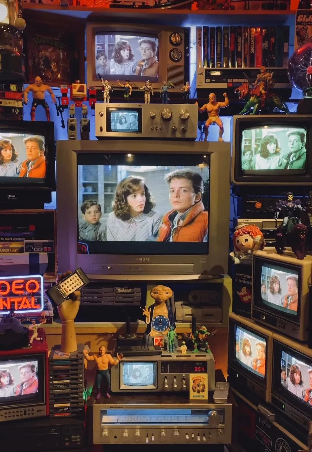 Retro TV photobooth experience